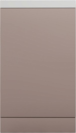 Style Line Тумба с раковиной Моно 50 санд пудровый – фотография-1